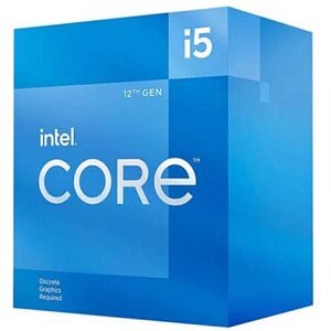 CPU Intel Core i5-12400F 2.5GHz up to 4.4GHz, 6-Cores 12-Threads