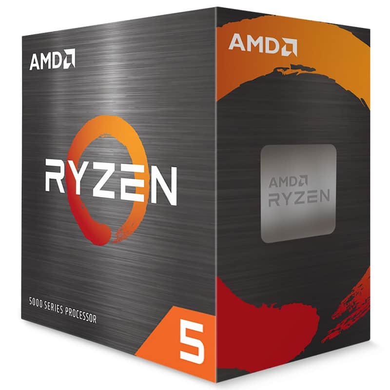 CPU AMD Ryzen 5 5600X 3.7GHz up to 4.6GHz, 6-Cores 12-Threads