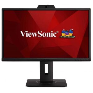 MONITOR 24” VIEWSONIC IPS with 2MP Webcam, Microphone new